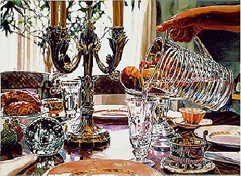 Carolyn Brady, Water / N.W. 17th Street
1999, Watercolor on Paper