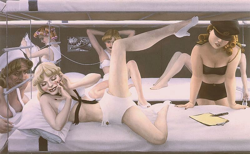 Hilary Harkness, Iowa Class
2003, Oil on Linen