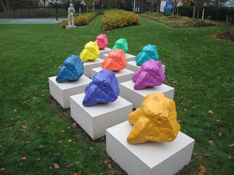 Allan McCollum, Natural Copies from the Coal Mines of Central Utah
1995/2007, Glass-fiber Re-inforced Concrete