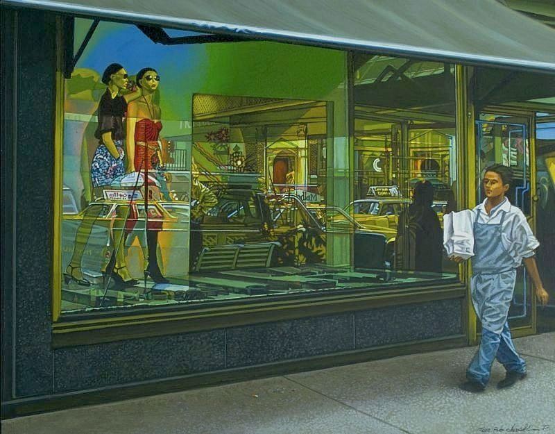 Tom Blackwell, Ordering In
1998, Oil on Board