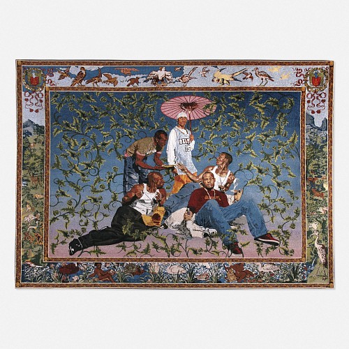 154 1 post war contemporary art november 2021 kehinde wiley the gypsy fortune teller rago auction